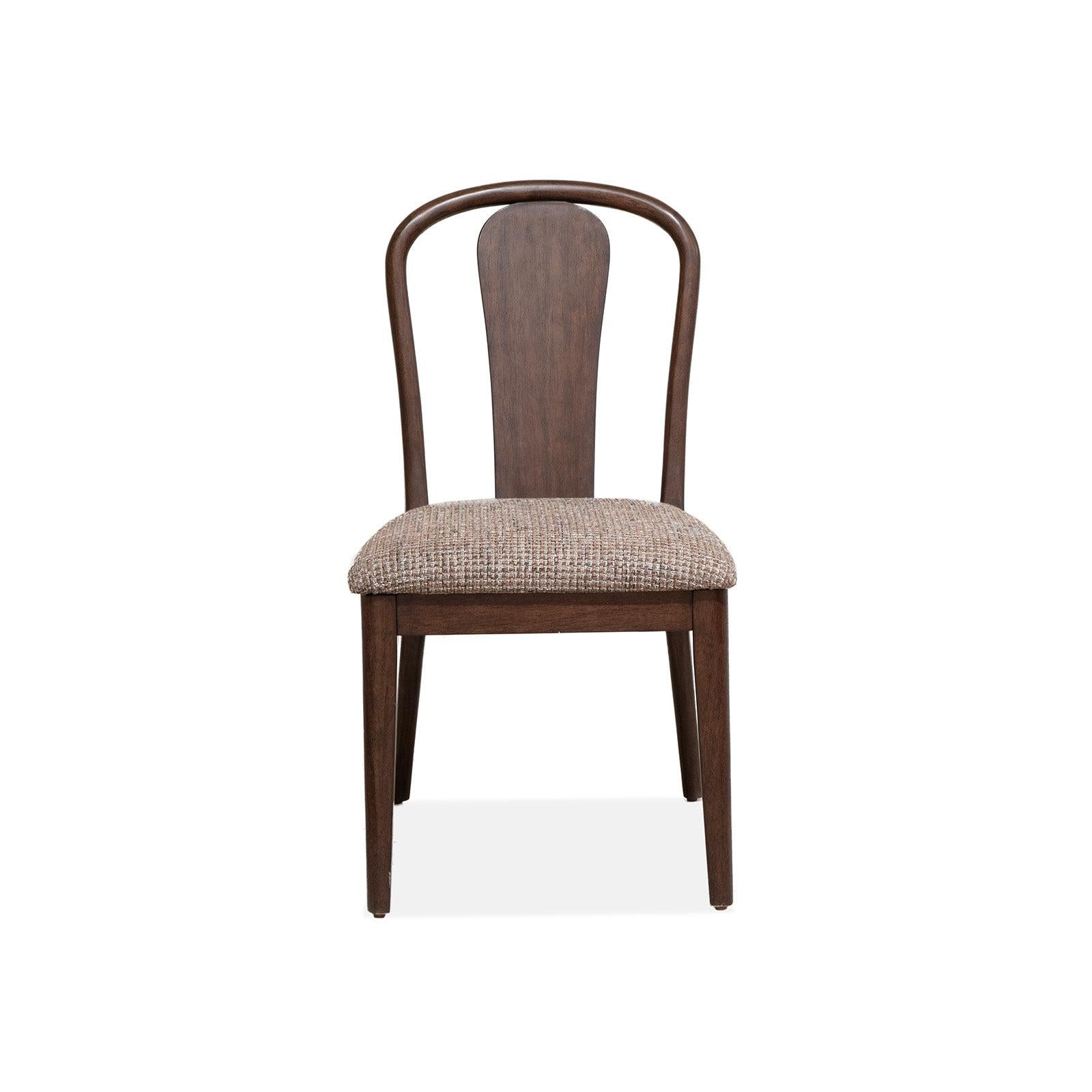 Magnussen Home Belville Chestnut Brown Side Chair Two Pack