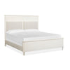 Salt Life Home Echo Isles Sea Pearl and Driftwood Queen Upholstered Panel Bed
