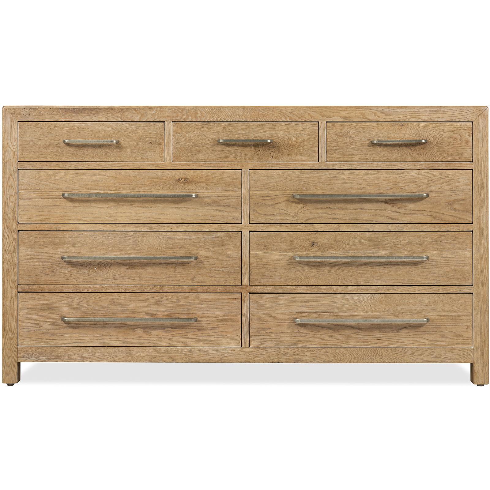 Hooker Furniture Driftwood Nine-Drawer Dresser