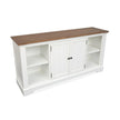 Magnussen Home Kingston Whisper White & Cerused Nutmeg Credenza
