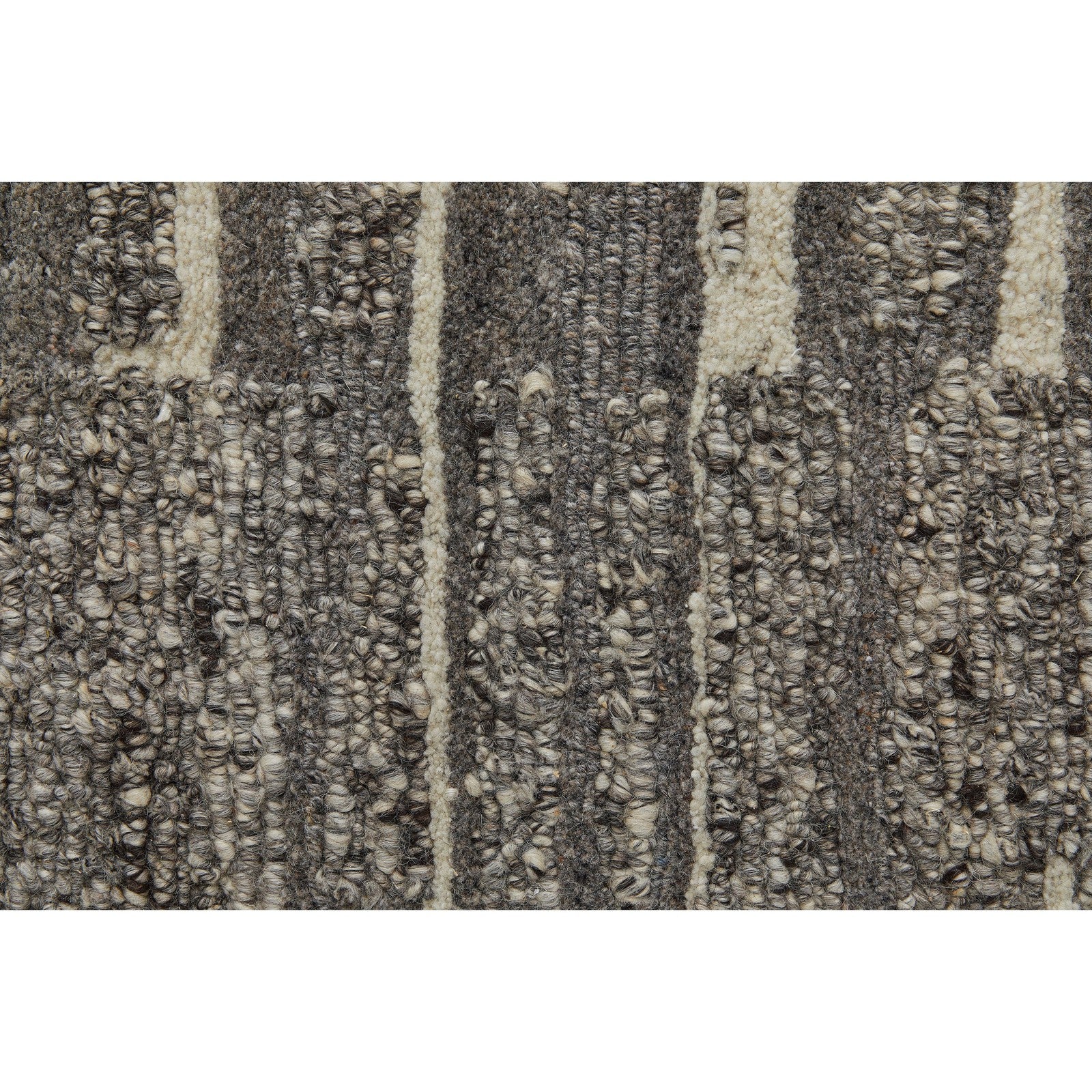 Feizy Navaro 8914F Modern Abstract Rug in Gray/Taupe/Ivory