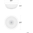 Schonbek Genoa S5209 Flush Mount