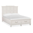 Magnussen Home Willowbrook Egg Shell White Bed