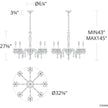 Schonbek Napoli S7608 Chandelier