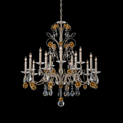Schonbek Camellia 15-Light Chandelier