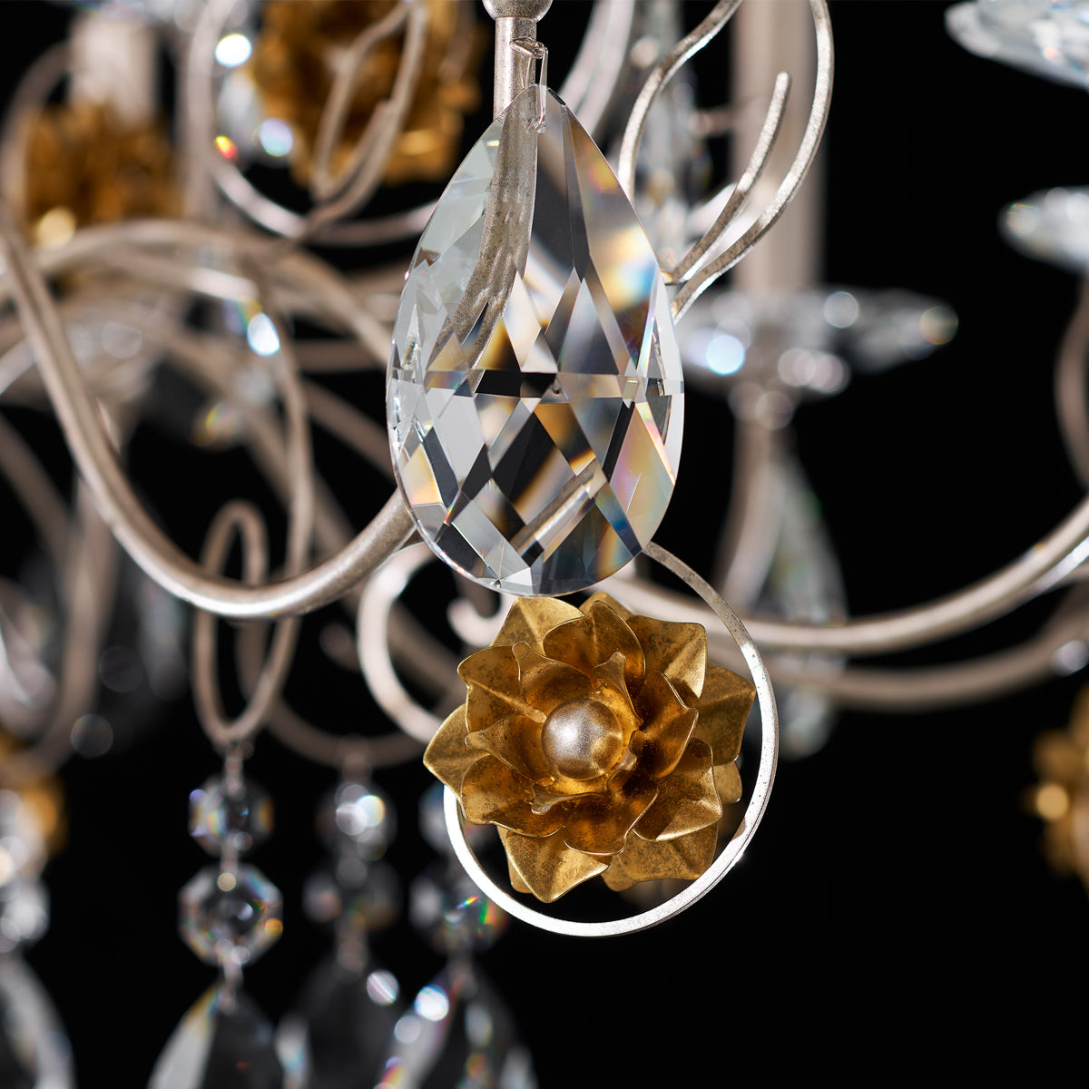 Schonbek Camellia 15-Light Chandelier