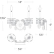 Schonbek San Marco S8602 Wall Sconce