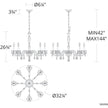 Schonbek San Marco S8608 Chandelier