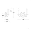 Schonbek Habsburg S9215 Wall Sconce
