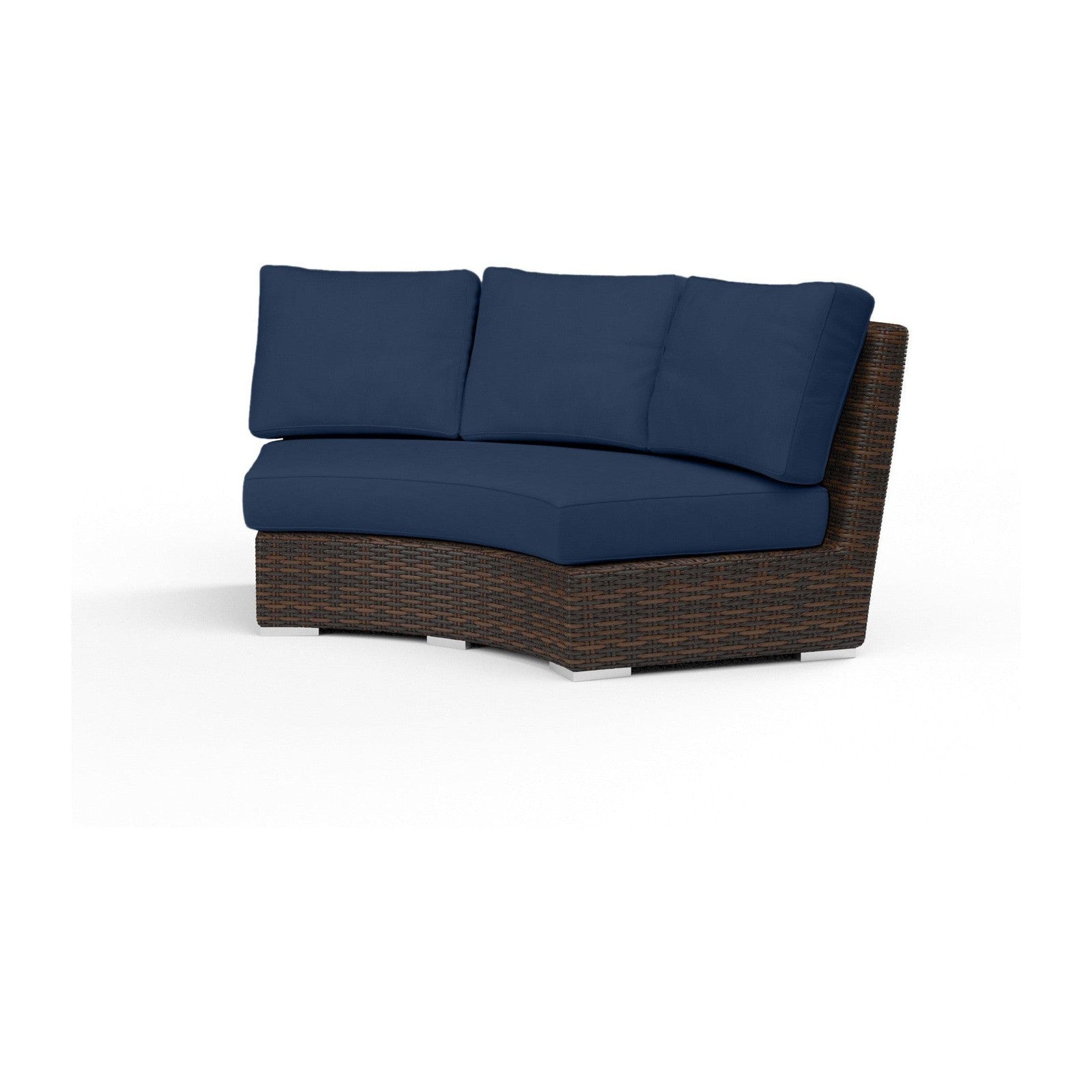 Sunset West Montecito Curved Loveseat