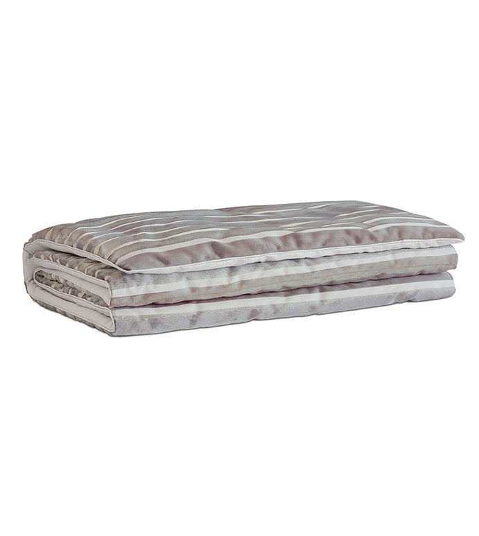Eastern Accents Gaia Sterling Bed Scarf