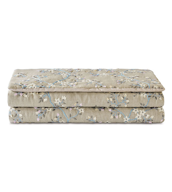 Eastern Accents Amberlynn Embroidered Bed Scarf