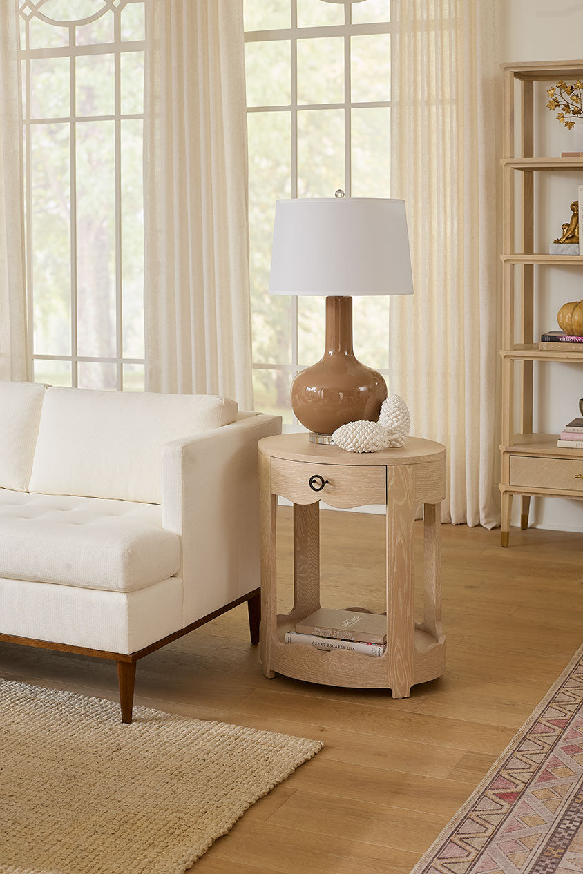 Villa & House Scarlett 1-Drawer End Table