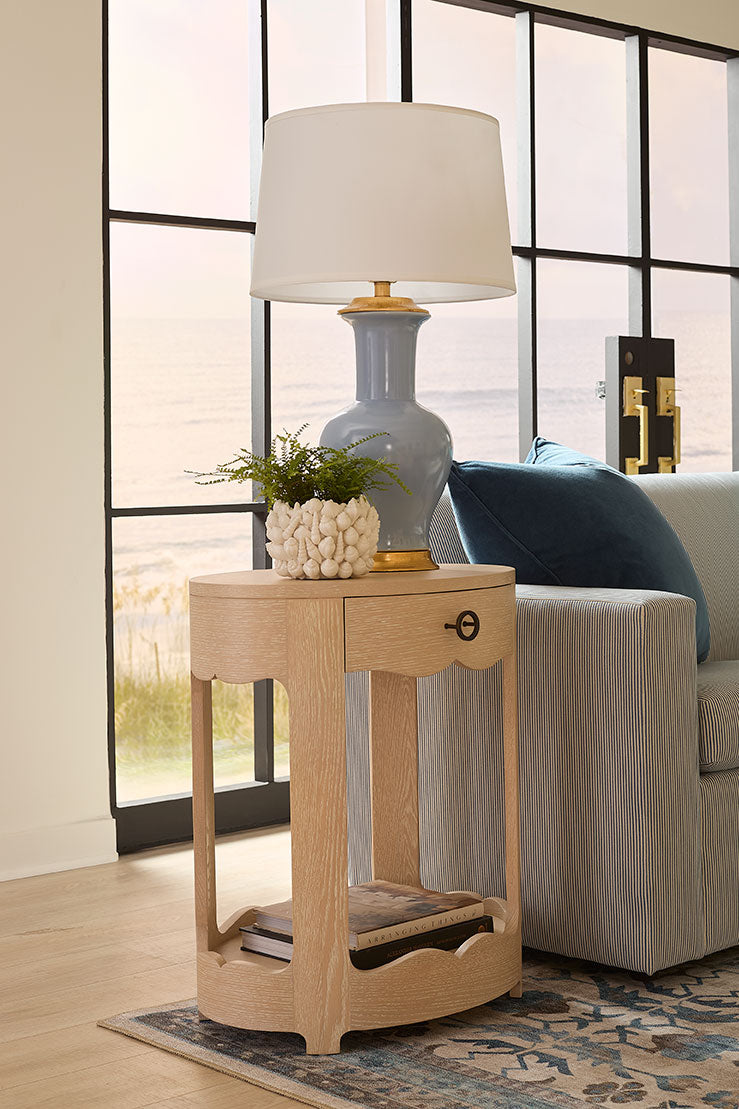Villa & House Scarlett 1-Drawer End Table