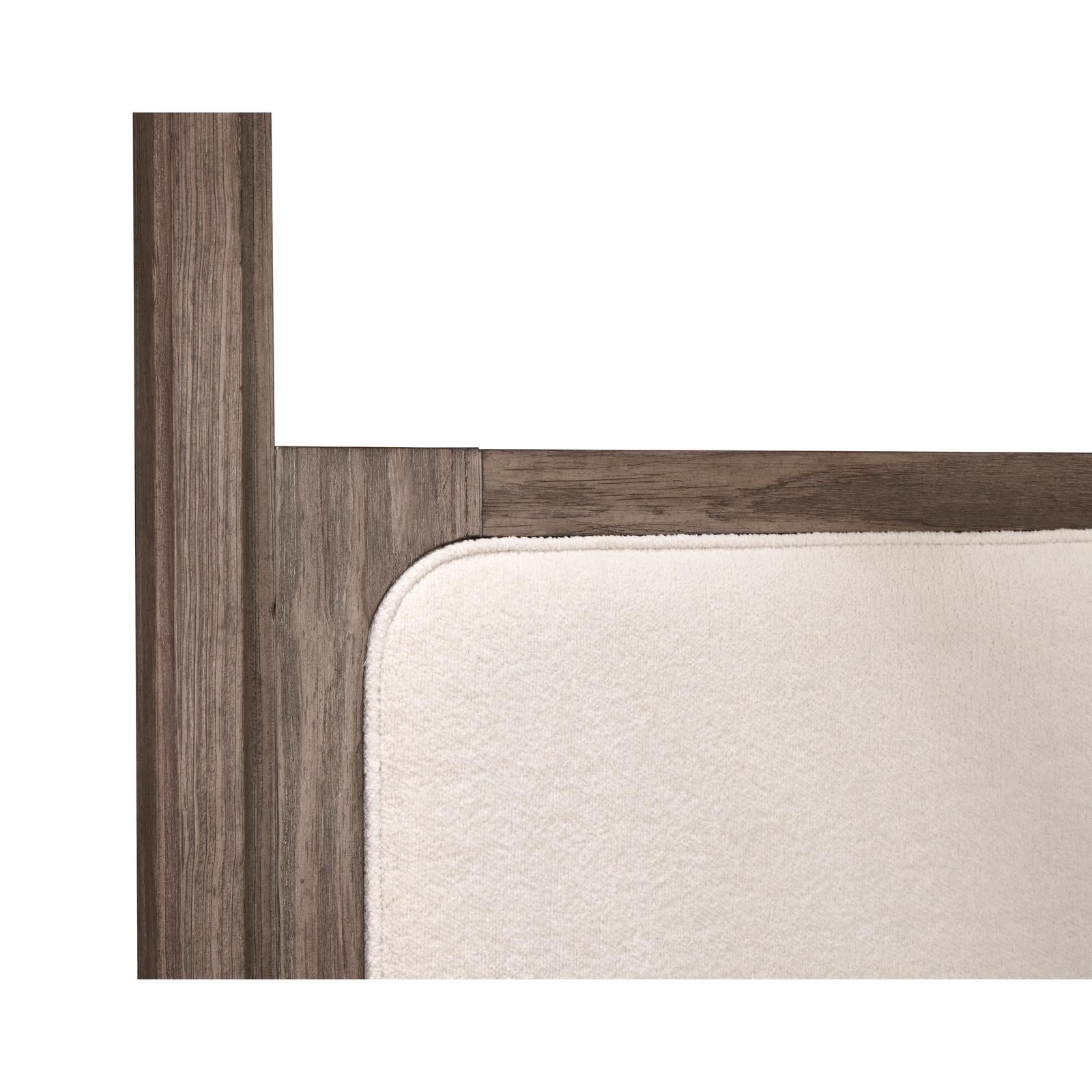Magnussen Home Westbourne Dark Umber Upholstered Poster Bed