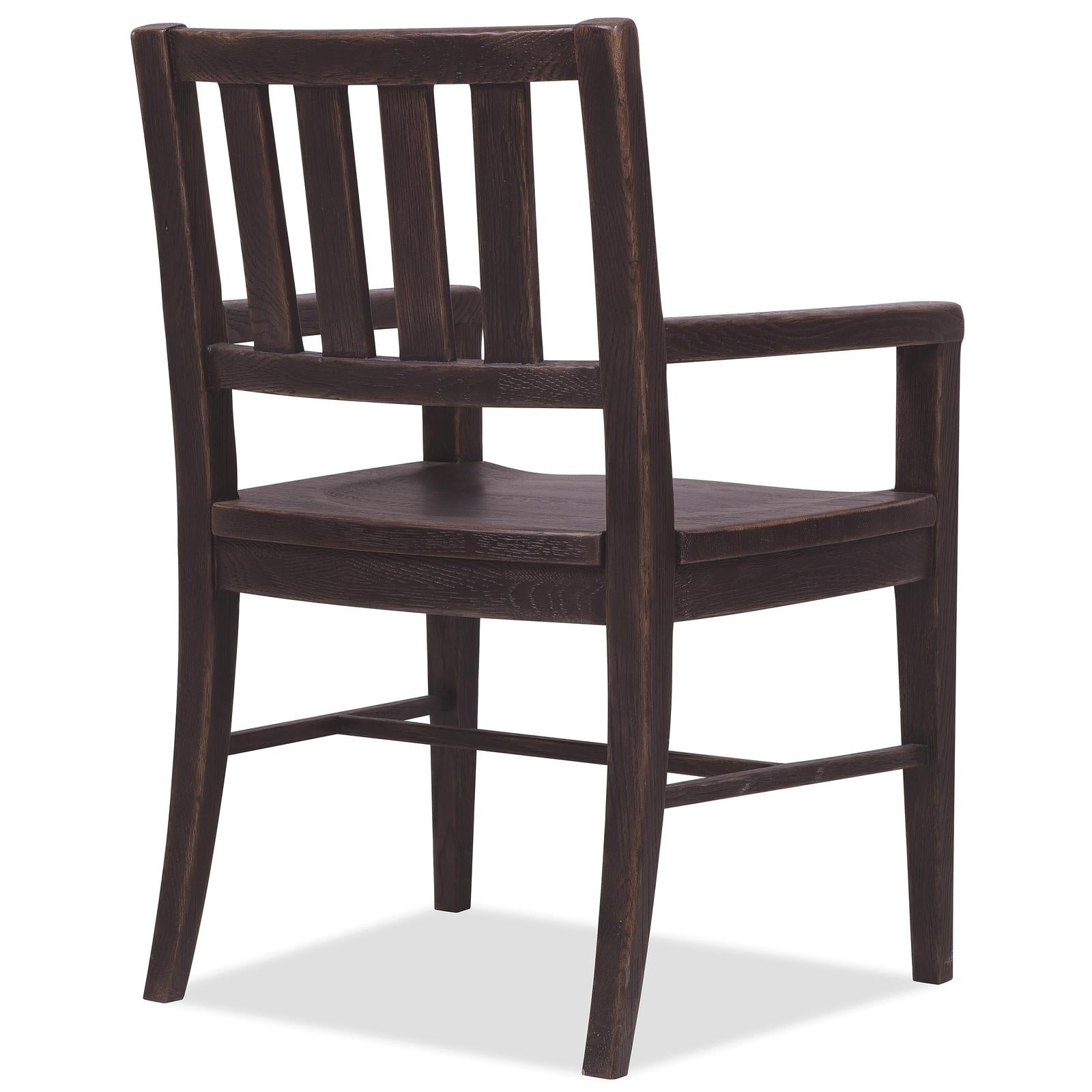 Hooker Furniture Driftwood Splatback Arm Chair