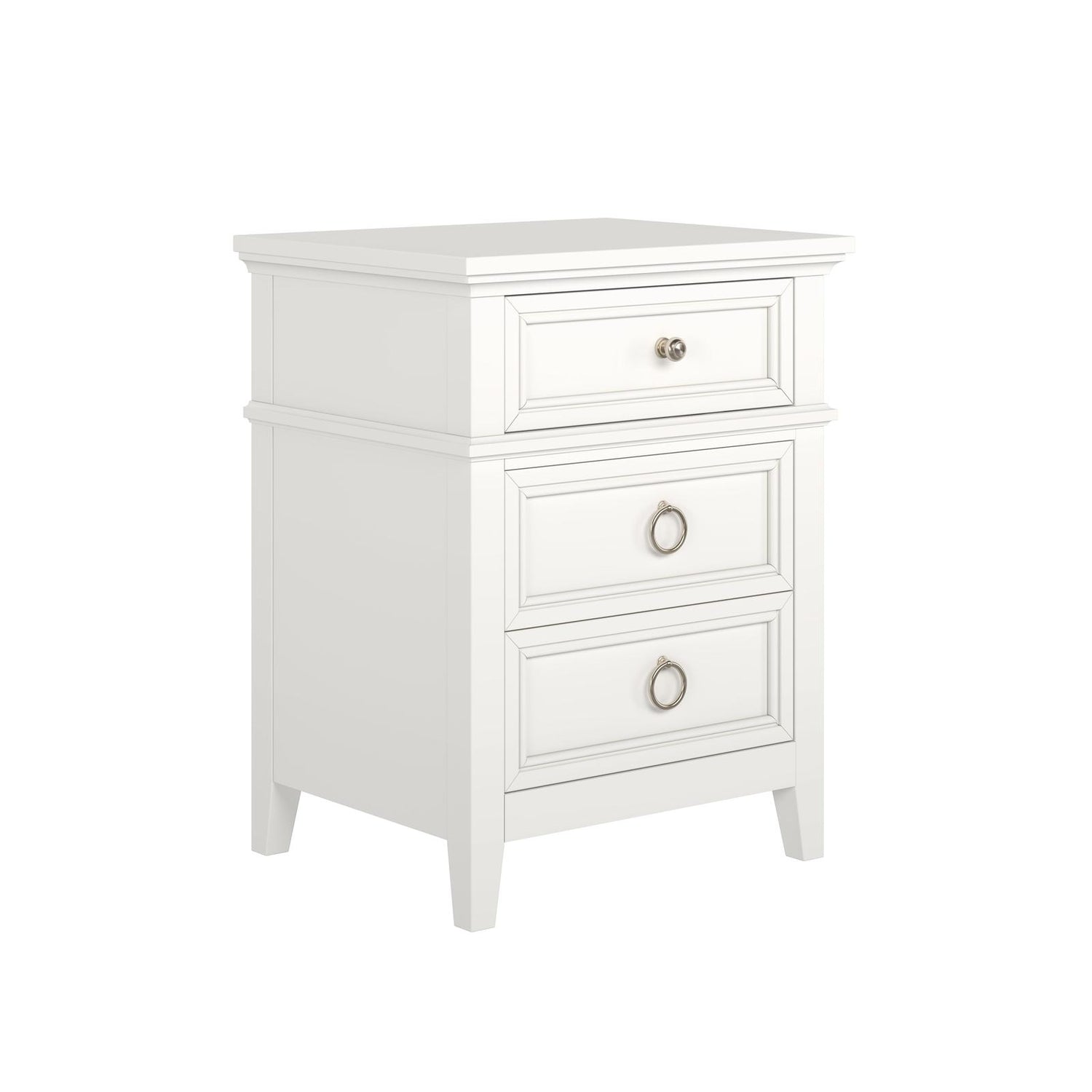 Magnussen Home Juniper Hill Whisper White Telephone Table