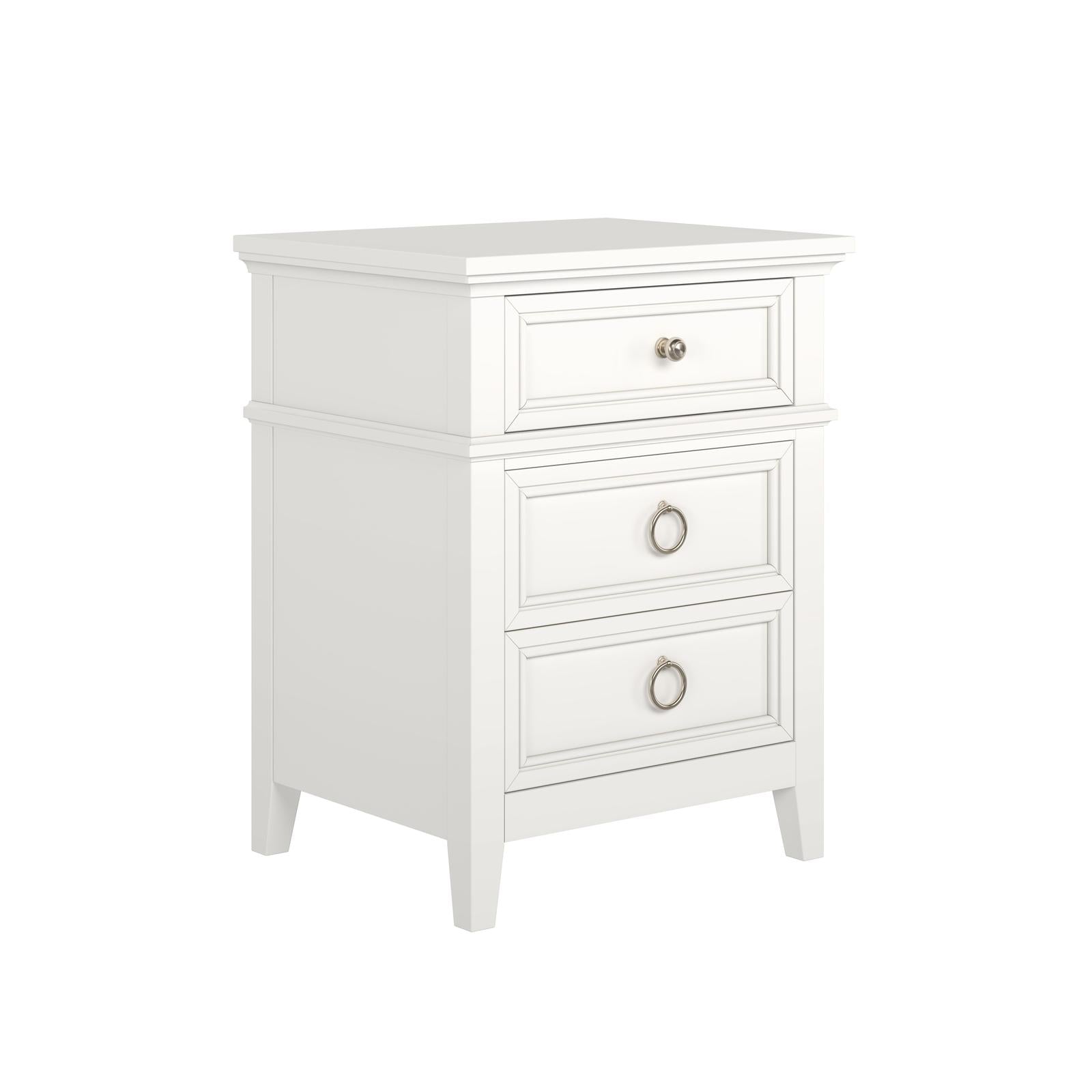 Magnussen Home Juniper Hill Whisper White Telephone Table