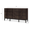 Pulaski Furniture Modern Mosaic Brown Dresser