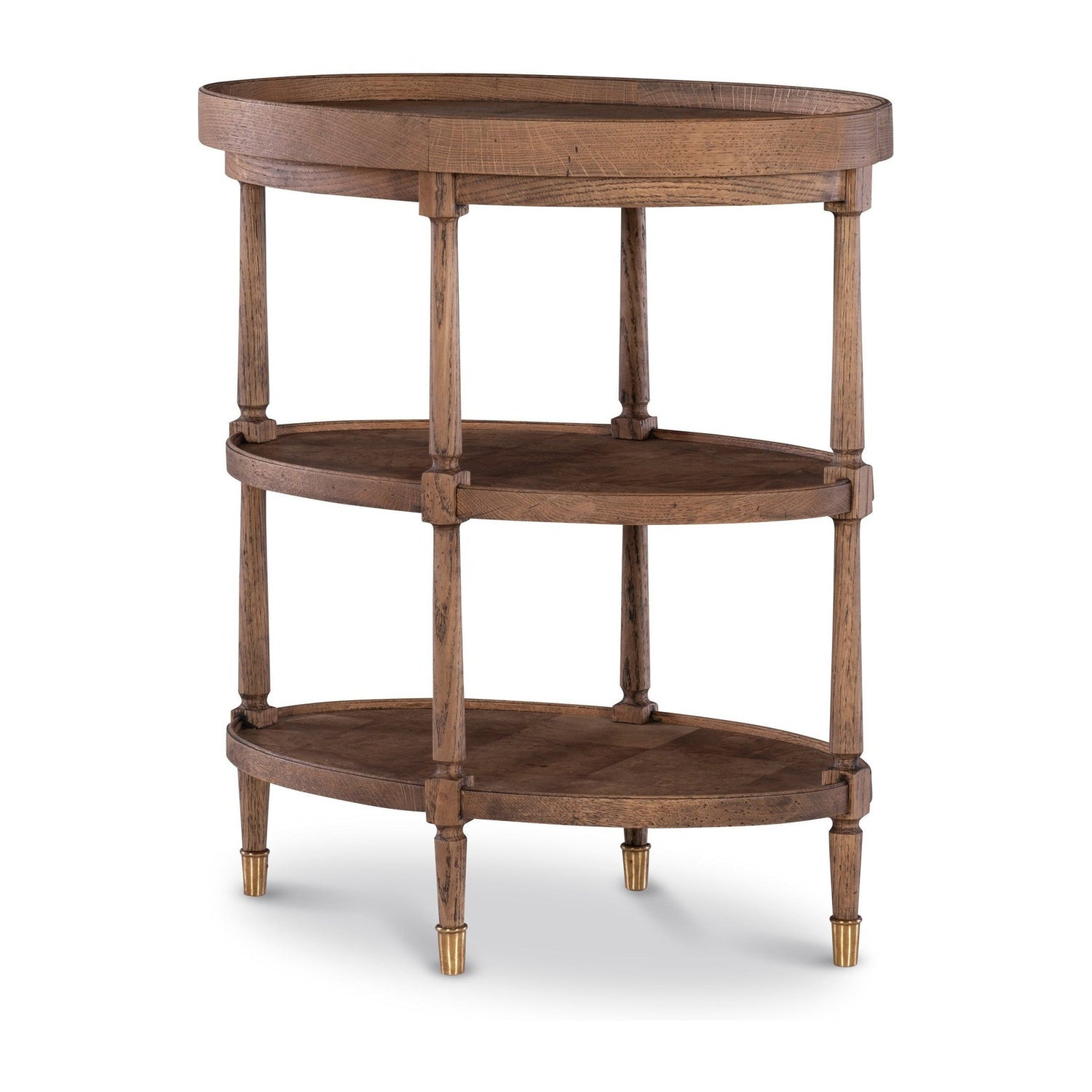 Century Furniture Andrews Chairside Table - Weathered