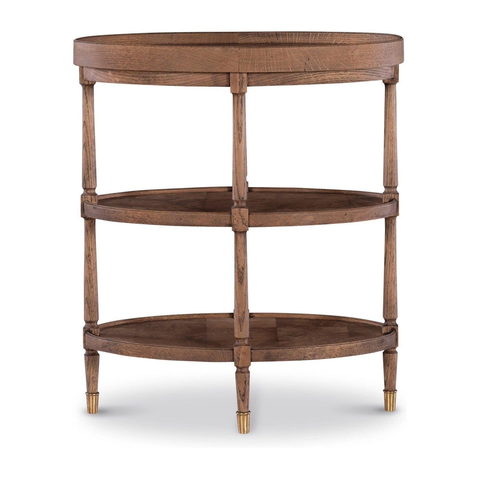 Century Furniture Andrews Chairside Table - Weathered