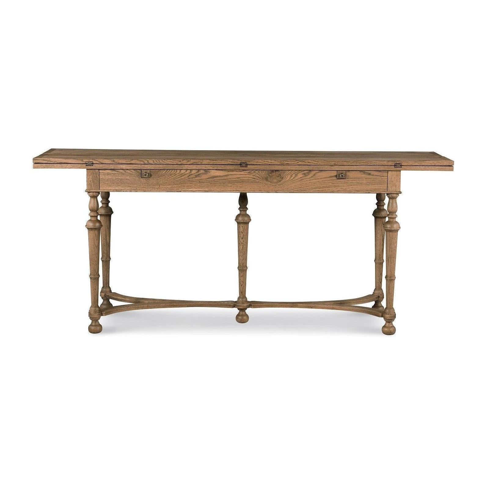 Century Furniture Grand Tour Winston Flip-Top Console Table - Natural