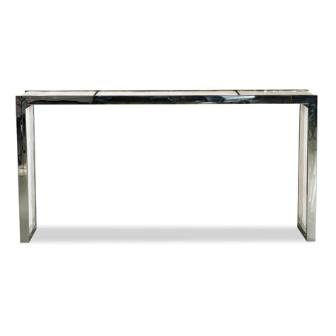 Century Furniture Grand Tour Samantha Glassy Quartz Console Table