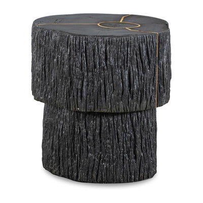 Century Furniture Grand Tour Elan Petrified Wood Accent Table