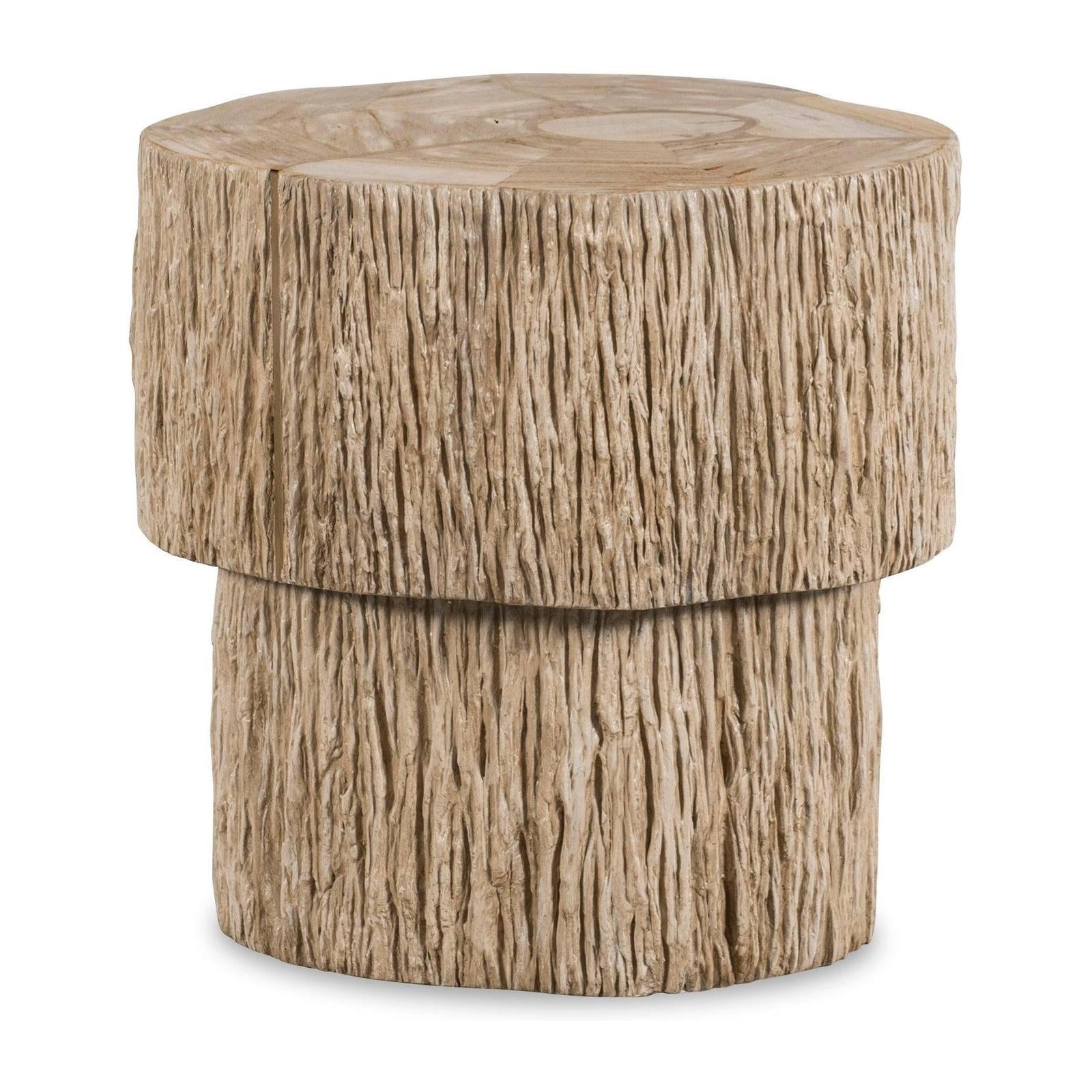 Century Furniture Grand Tour Elan Petrified Wood Accent Table