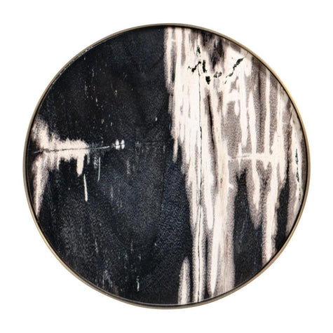 Century Furniture Grand Tour Acme Petrified Wood Drinks Tbl