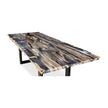 Century Furniture Grand Tour Andreas Petrified Wood Dining Table
