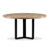 Century Furniture Grand Tour Furniture Andreas Round Petrified Wood Dining Table