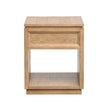 Magnussen Home Burnham Sable Dusk Rectangular End Table