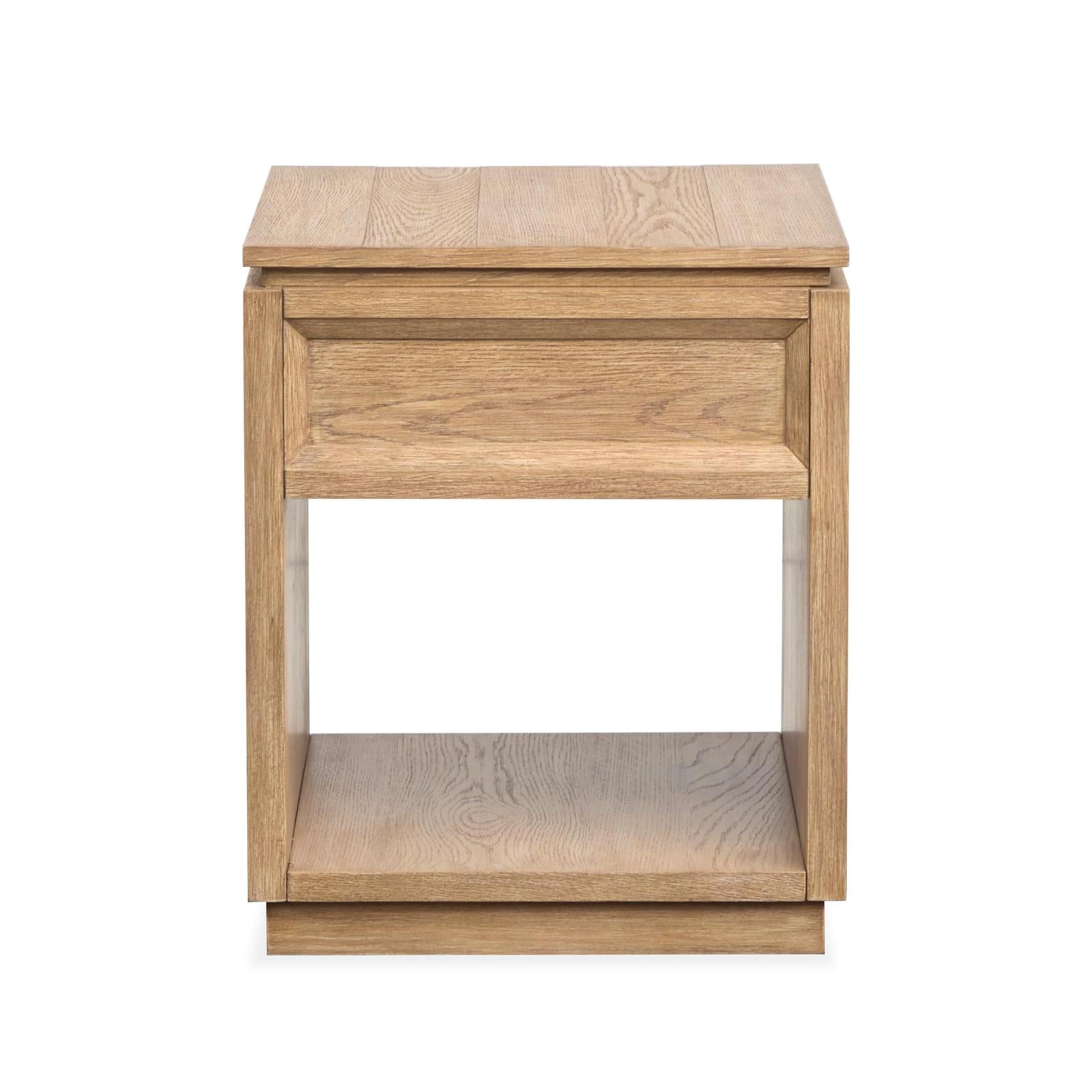 Magnussen Home Burnham Sable Dusk Rectangular End Table