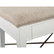 Magnussen Home Heron Cove Chalk White And Dovetail Grey Upholstered Bench
