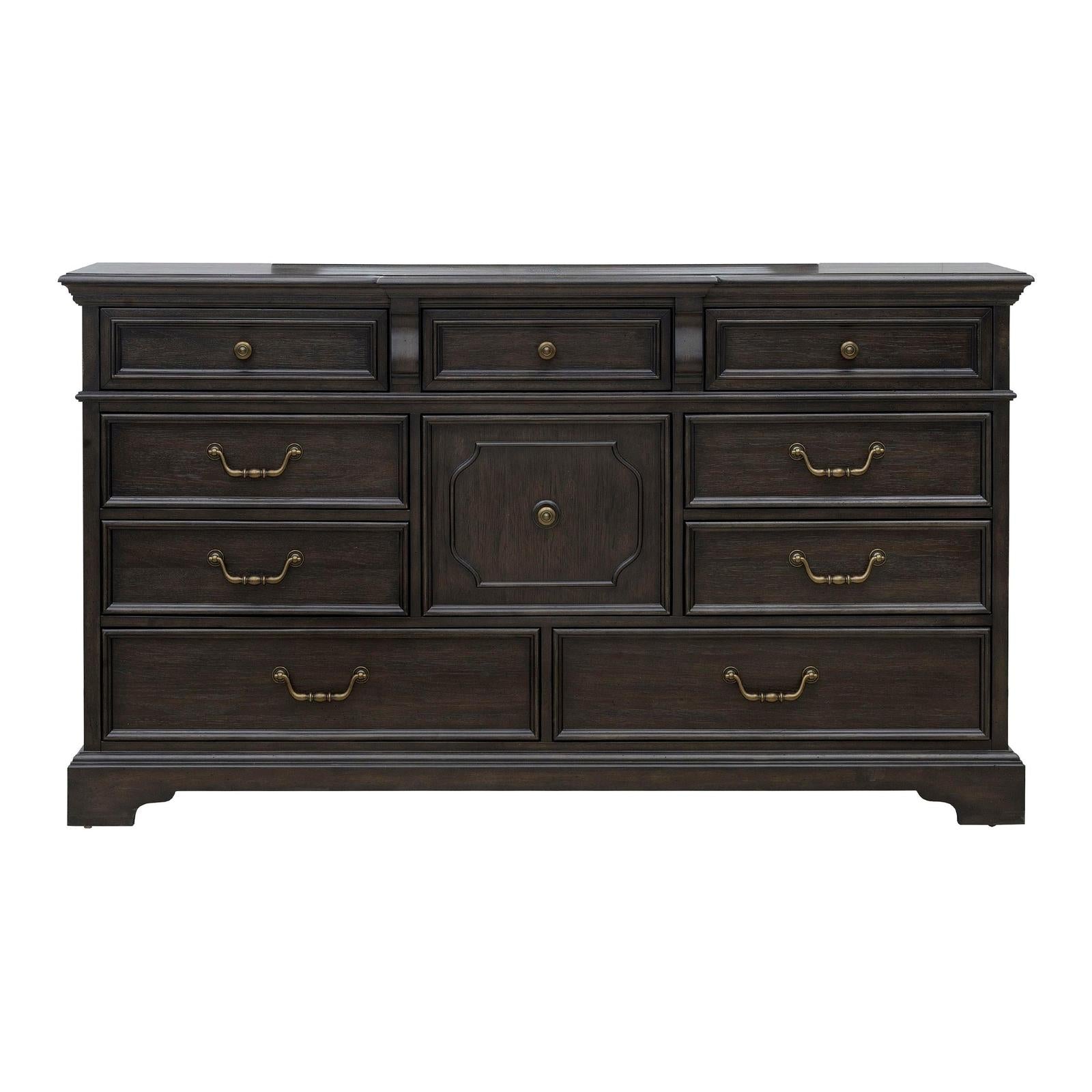 Pulaski Furniture Hickory Creek Brown Velvet 10 Drawer Dresser