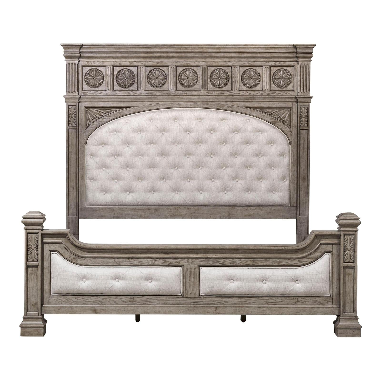 Pulaski Furniture Kingsbury French Gray Panel Bed