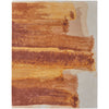 Feizy Anya 8921F Transitional Abstract Rug in Red/Orange/Ivory