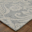 Feizy Belfort 8776F Transitional Medallion Rug in Blue/Ivory
