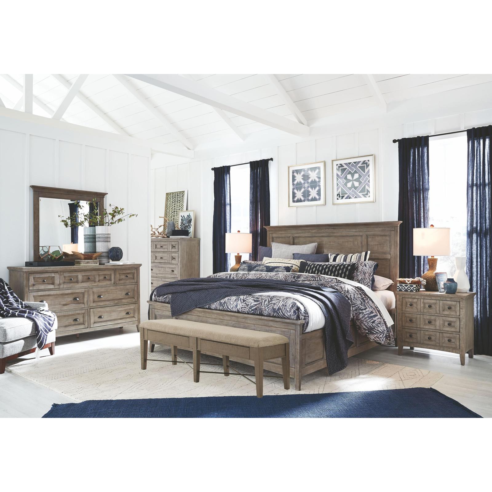 Magnussen Home Paxton Place Dovetail Grey Drawer Dresser