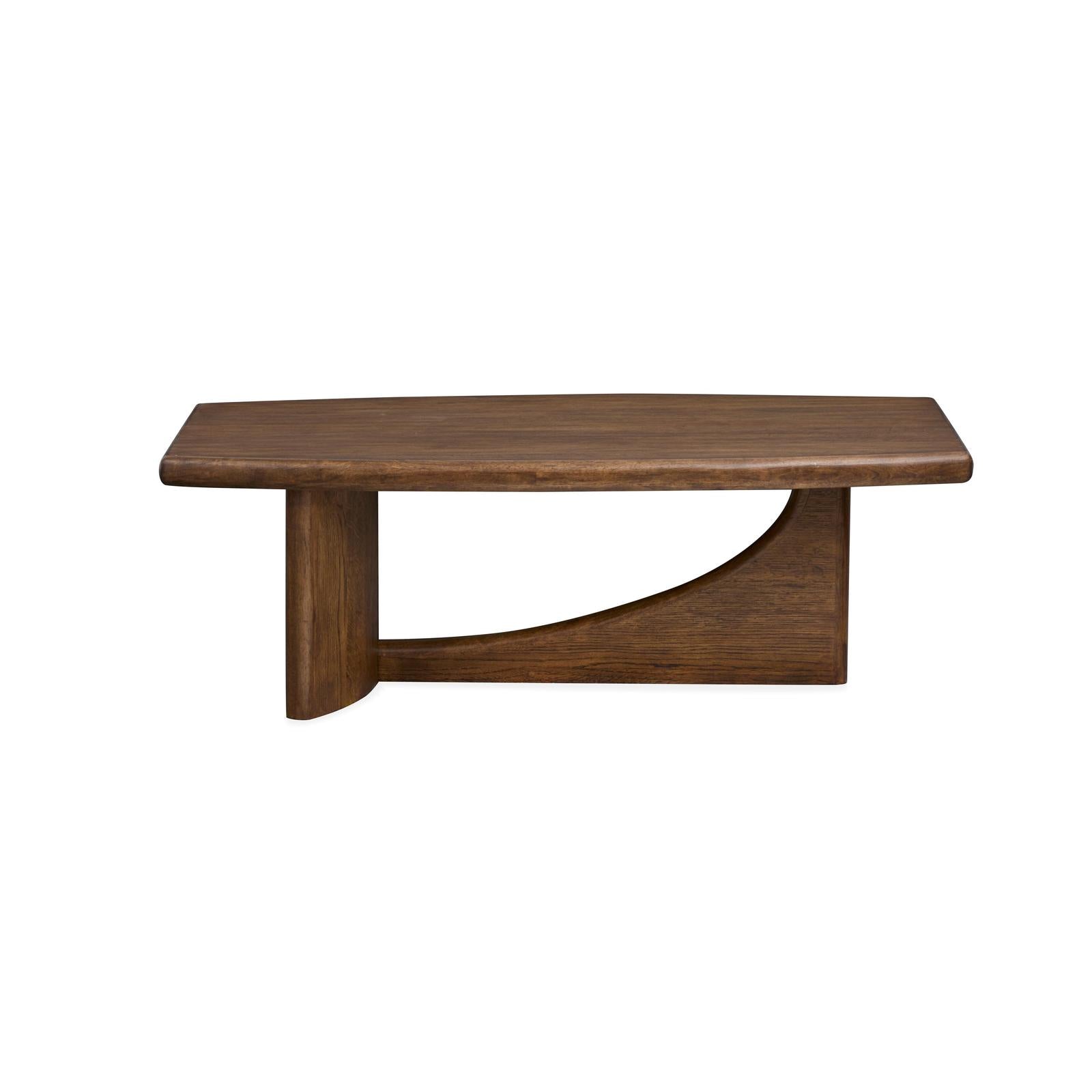Magnussen Home Phoebe Sienna Brown Rectangular Cocktail Table