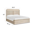 Salt Life Home Sunset Cove Sanibel Brown King Panel Bed