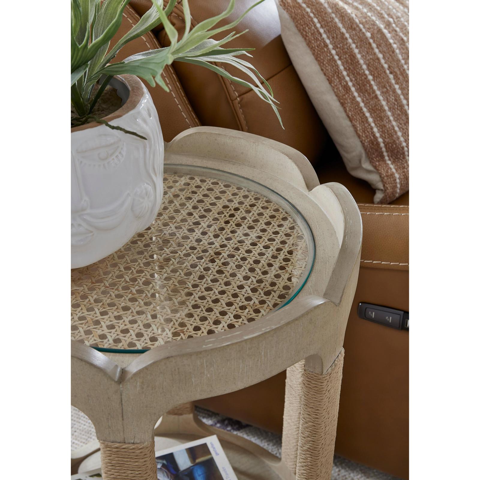 Salt Life Home Sunset Cove Sanibel Brown Drum Table
