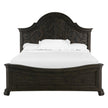 Magnussen Home Bellamy Peppercorn Shaped Panel Bed