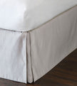 Eastern Accents Lucent Silver Bed Skirt