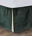 Eastern Accents Esmeralda Velvet Bed Skirt