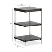Magnussen Home Spencer Dark Briarsmoke Rectangular Accent Table