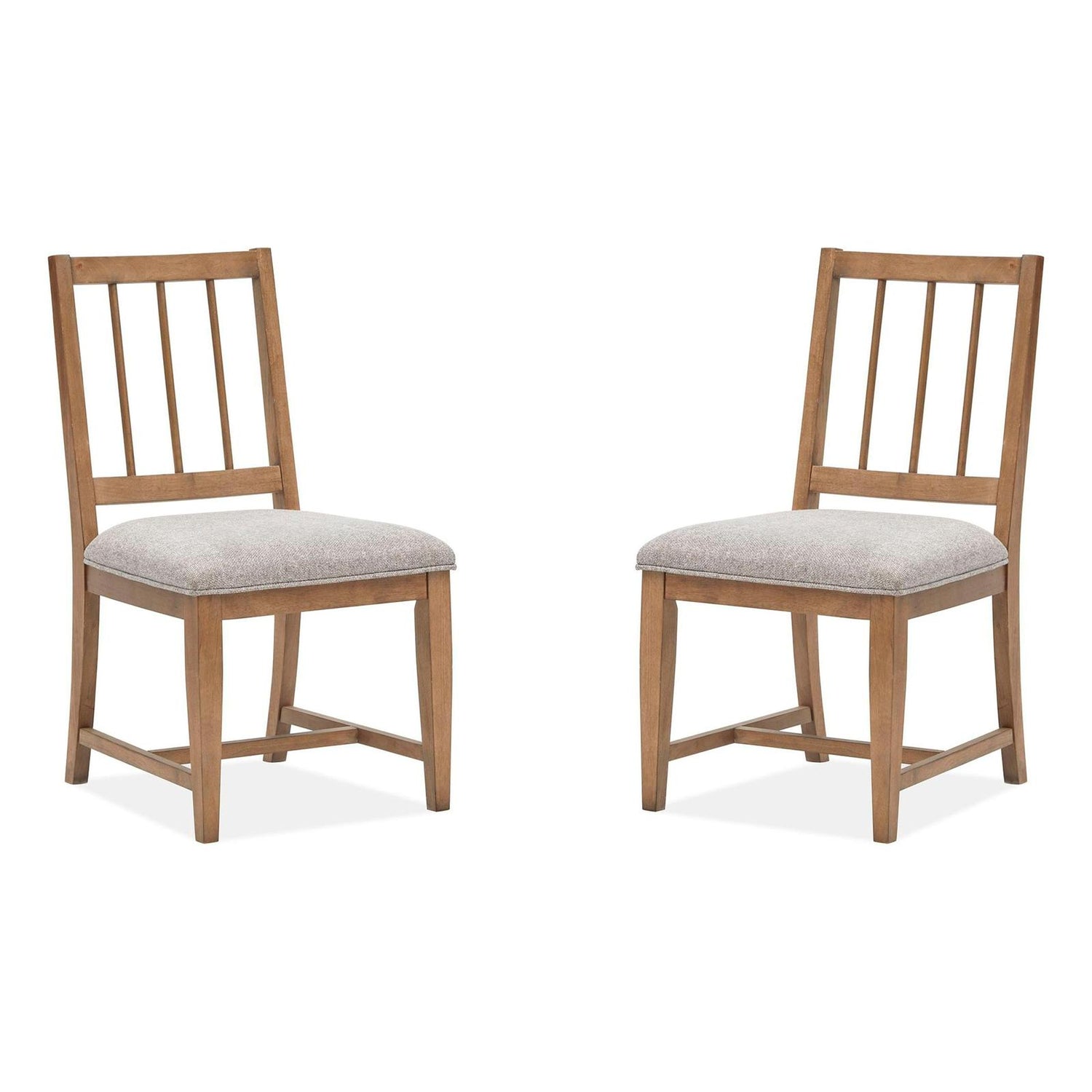 Magnussen Home Lindon Belgian Wheat Side Chair Set of 2