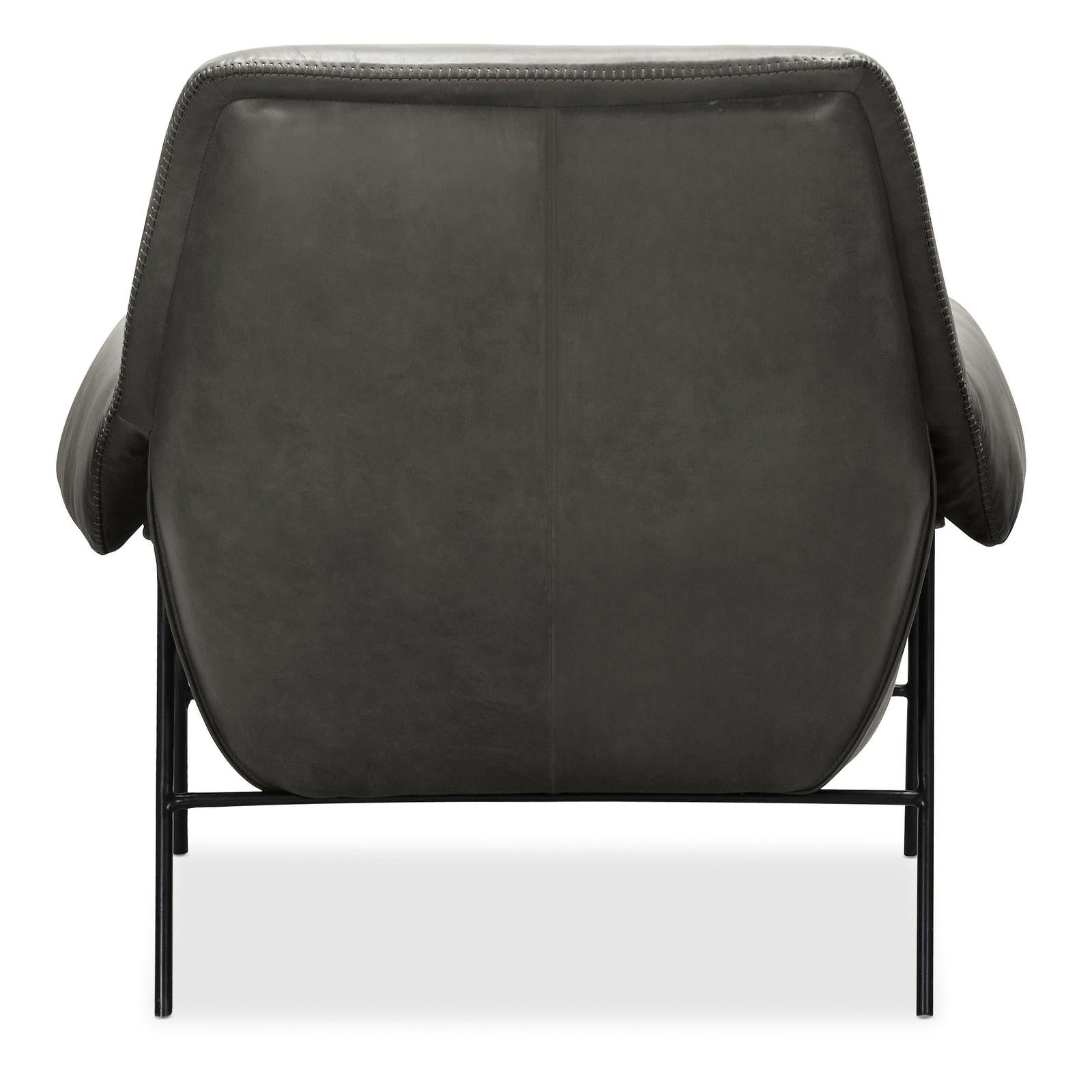 Hooker Furniture Ambroise Metal Frame Club Chair