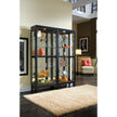 Pulaski Furniture PFC Curios Lighted Curio Gallery Style 5 Shelf Cabinet